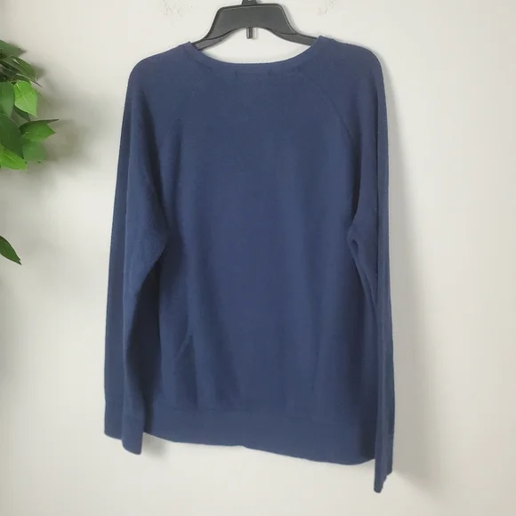 Banana Republic Men's Blue Knit Sweater Pullover Size Large - Picture 5 of 10